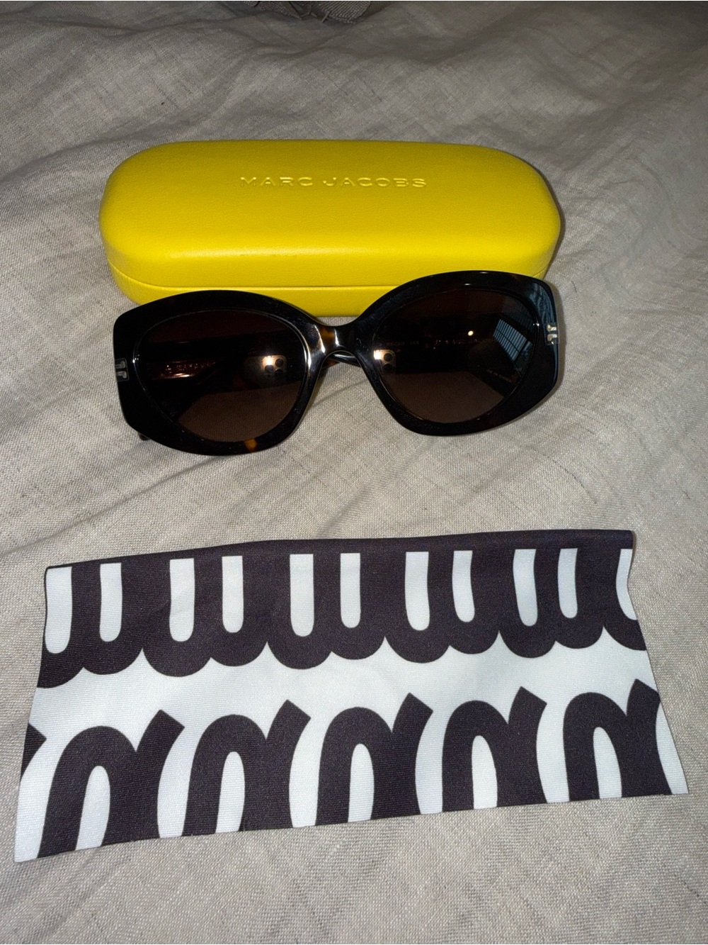 Marc Jacobs brown sunglasses